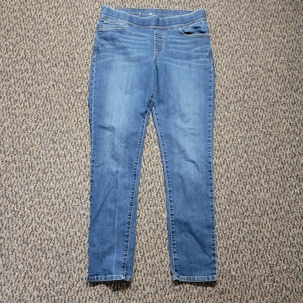 Levi's Stretch Waistband Denim Jeggings Stretch Waistband Jeans Size 29 - Picture 8 of 14